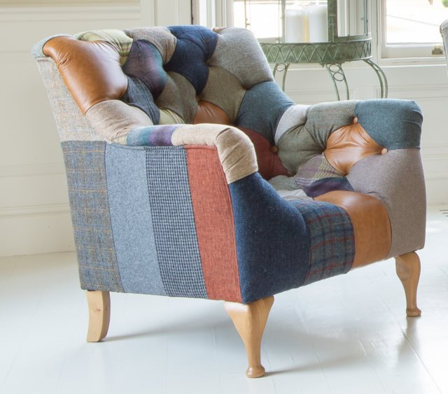 Vintage Sofa Company Vintage Sofa Company Bamford Club Chair Patchwork (Fast Track)