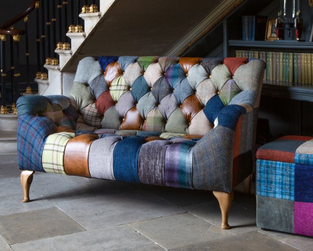 Vintage Sofa Company Vintage Sofa Company Bamford 2 Seater Sofa Patchwork (Fast Track)