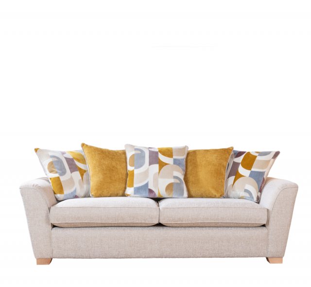 Alstons Alstons Tasman Pillow Back Grand Sofa