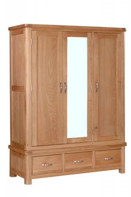 Papaya Trading Papaya Trading Chatsworth Triple Wardrobe