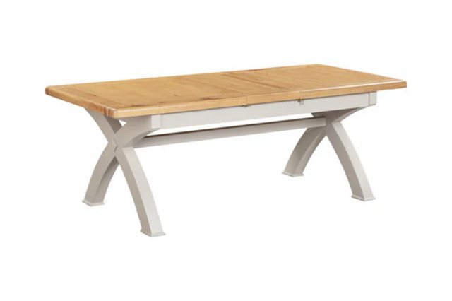 Papaya Trading Papaya Trading Kingsbury Small Extending Cross Leg Dining Table