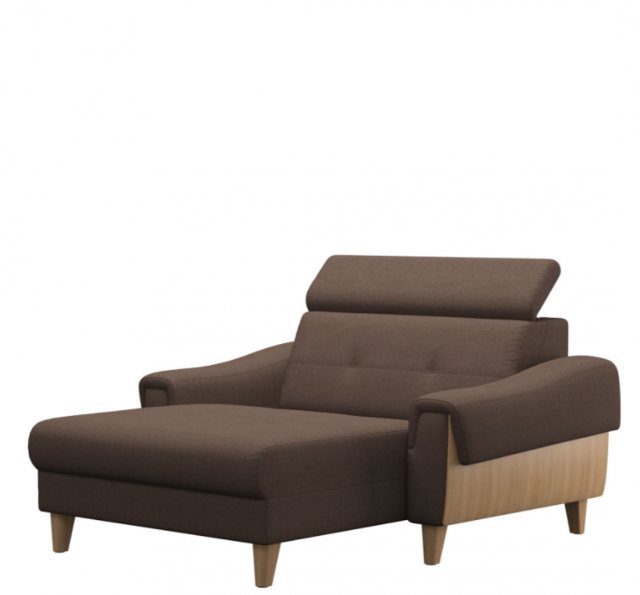 Stressless Stressless Anna Longseat With Headrest A3 Arms