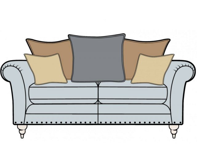 Alstons Alstons Cleveland 2 Seater Pillowback Sofa