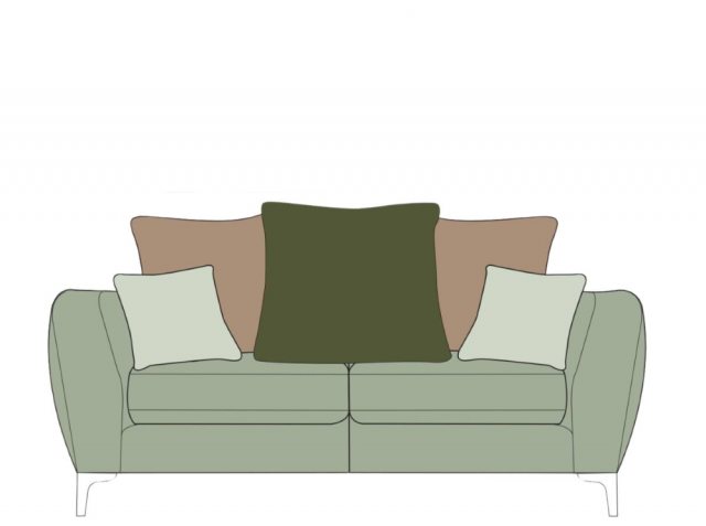 Alstons Alstons Inka 2 Seater Pillowback Sofa