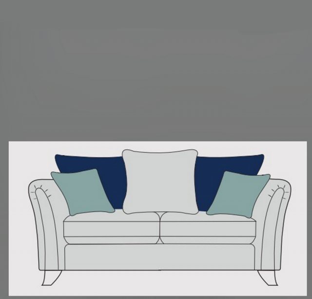 Alstons Alstons Emelia 2 Seater Pillowback Sofa