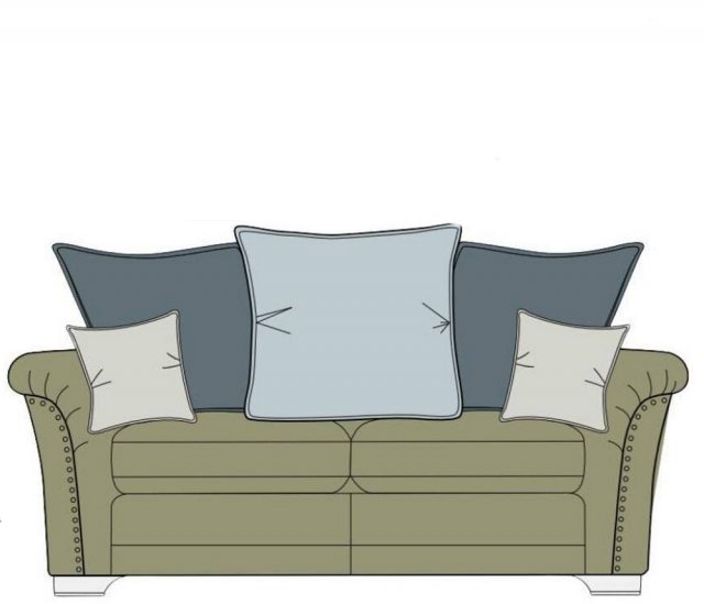 Alstons Alstons Evesham 2 Seater Pillowback Sofa