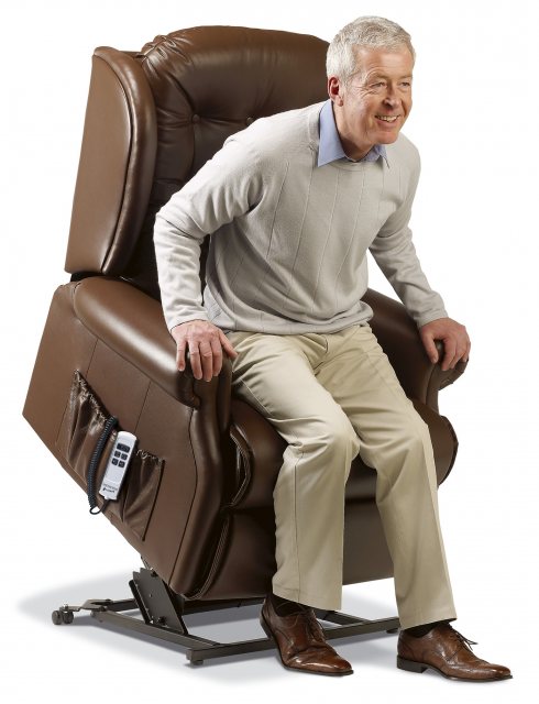 Sherborne Upholstery Sherborne Lynton 2 Motor Rise & Recliner Chair