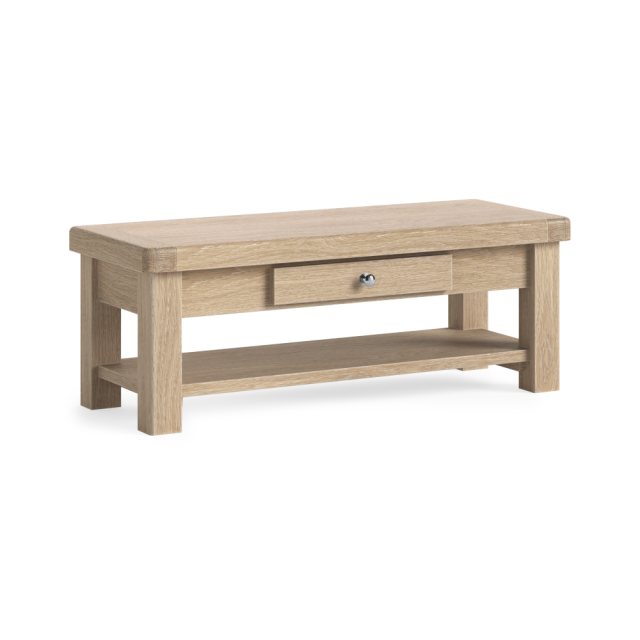 Corndell Corndell Normandy Whitewash Coffe Table
