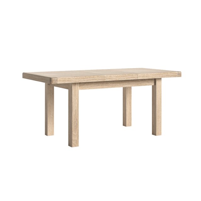 Corndell Corndell Normandy Whitewash Small Extending Dining Table