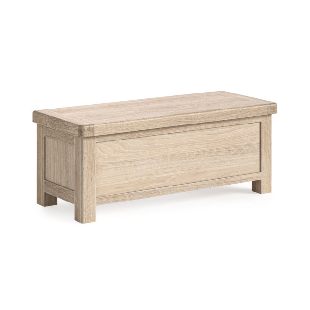 Corndell Corndell Normandy Whitewash Blanket Box