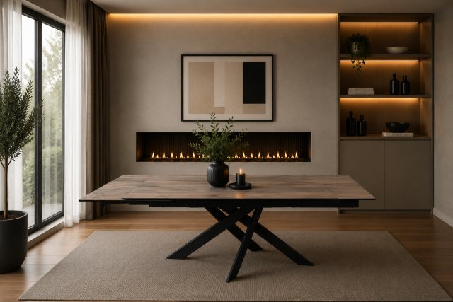 Carlton Furniture Carlton Furniture Ravenna Extending Dining Table