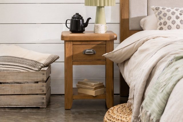 Hafren Collection Hafren Collection Sherlock Tewkesbury 1 Drawer Bedside