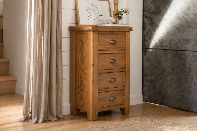 Hafren Collection Hafren Collection Sherlock Tewkesbury 4 Drawer Tall Chest