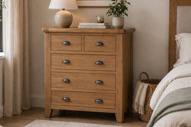 Hafren Collection Hafren Collection Sherlock Tewkesbury 5 Drawer Tall Chest