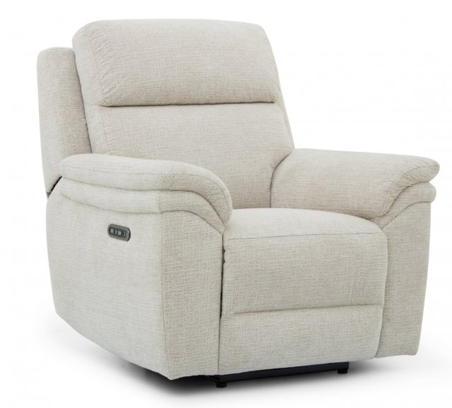 Buoyant Upholstery Buoyant Upholstery Pisces Armchair Power Recliner With Power Headrest
