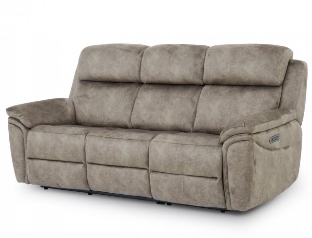 Buoyant Upholstery Buoyant Upholstery Taurus 3 Seater Power Recliner Sofa With Power Headrest