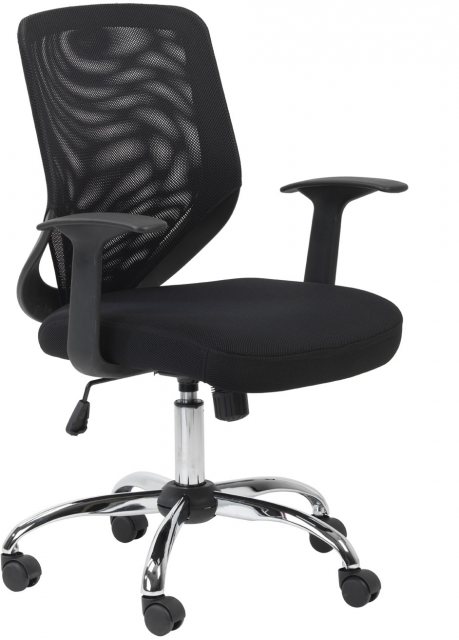 Alphason Alphason Mesh Chairs Atlanta Black Back Operator Chair