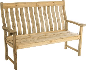 Alexander Rose Alexander Rose Pine Farmers Bench 5Ft