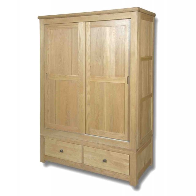 Real Wood Real Wood Manhattan 2 Door Sliding Wardrobe