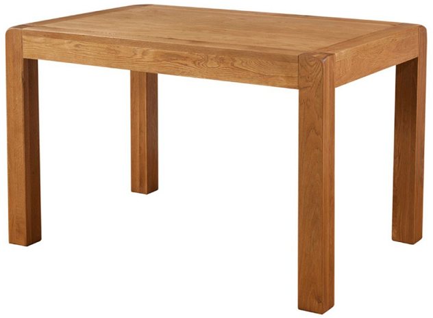 Devonshire Living Devonshire Avon Oak Small Fixed Top Table