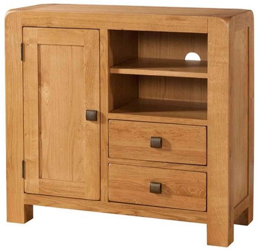 Devonshire Living Devonshire Avon Oak Media Unit /