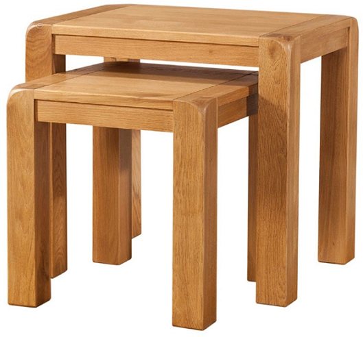 Devonshire Living Devonshire Avon Oak Nest Of Tables