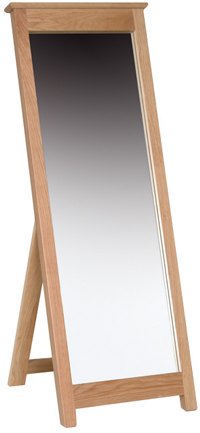 Devonshire Living Devonshire New Oak Cheval Mirror