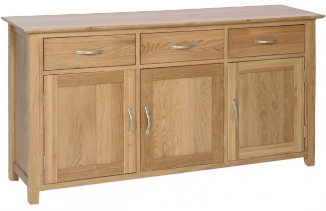 Devonshire Living Devonshire New Oak Large Sideboard