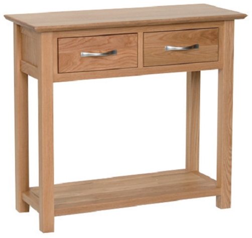 Devonshire Living Devonshire New Oak 2 Draw Console Table