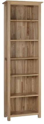 Devonshire Living Devonshire New Oak Narrow 6' Bookcase