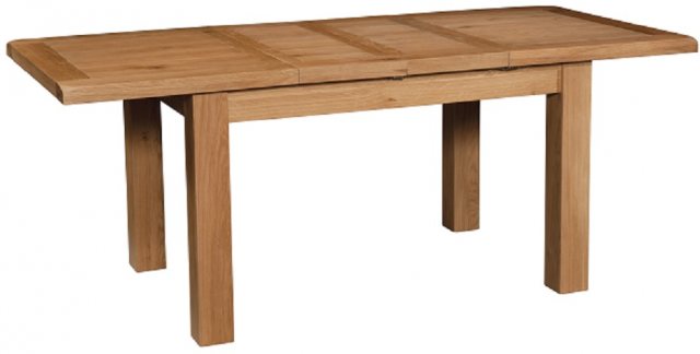 Devonshire Living Devonshire Somerset Oak Table With 2 Extensions