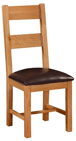 Devonshire Living Devonshire Somerset Oak Ladder Back Chair
