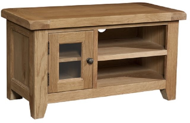 Devonshire Living Devonshire Somerset Oak Small TV Unit