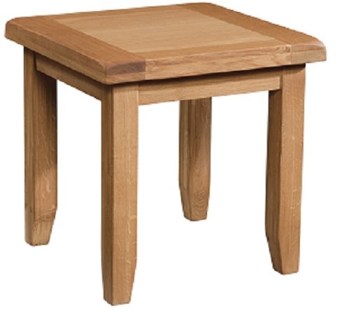 Devonshire Living Devonshire Somerset Oak lamp Table