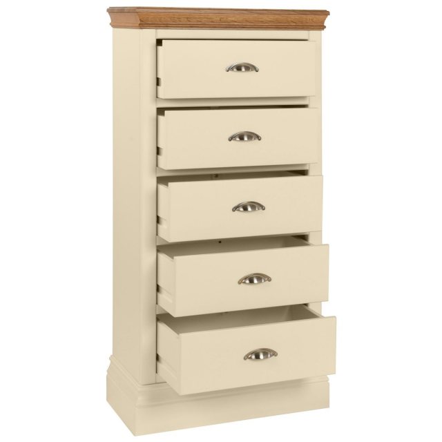 Devonshire Living Devonshire Lundy Painted 5 Drawer Wellington