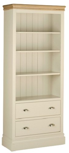 Devonshire Living Devonshire Lundy Painted 6' Bookcase with Drawers