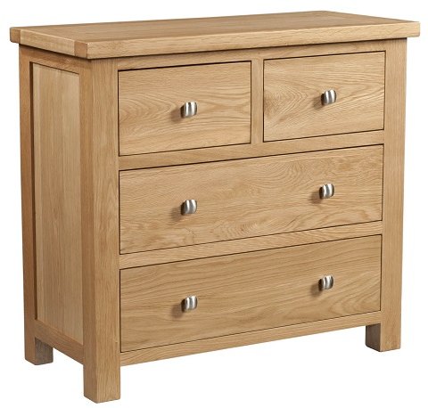 Devonshire Living Devonshire Dorset Light Oak 2 + 2 Chest