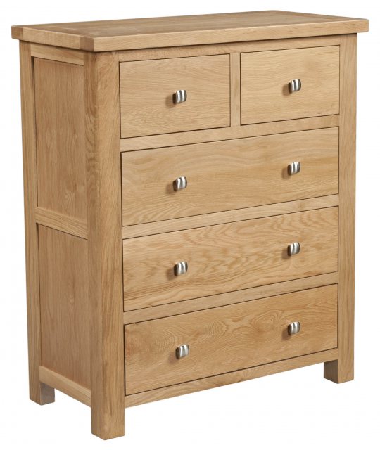 Devonshire Living Devonshire Dorset Light Oak 2 + 3 Chest