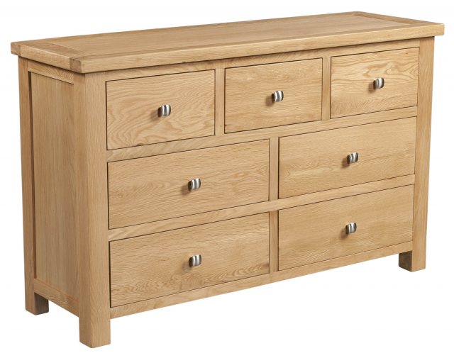 Devonshire Living Devonshire Dorset Light Oak 3 Over 4 Chest