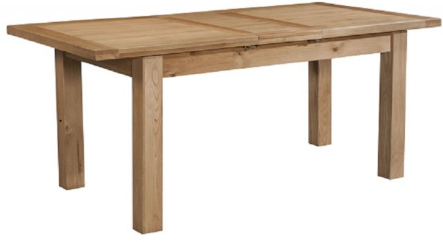 Devonshire Living Devonshire Dorset Light Oak Dining Table 1 Extension