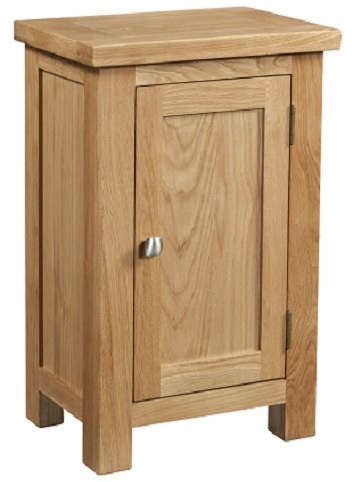 Devonshire Living Devonshire Dorset Light Oak 1 Door Cabinet