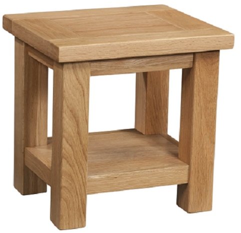 Devonshire Living Devonshire Dorset Light Oak Lamp Table