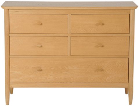 Ercol Ercol Teramo 5 Drawer Wide Chest