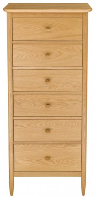 Ercol Ercol Teramo 6 Drawer Tall Chest