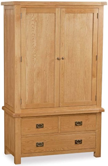 Global Home Global Home Salisbury : Gents 3 Drawer Wardrobe