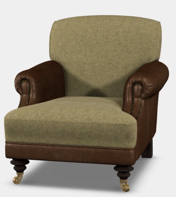 Tetrad Tetrad Taransay Harris Tweed Ladies Chair (Fabric & Leather)