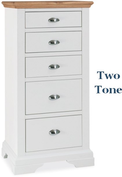 Bentley Designs Bentley Design Hampstead 5 Drawer Tall Chest