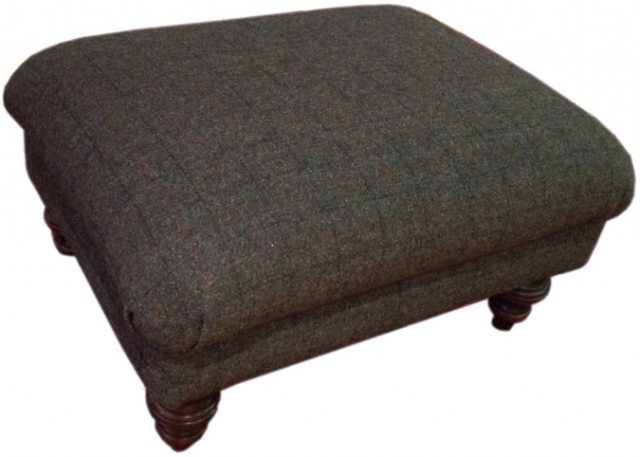 Tetrad Tetrad Braemer Harris Tweed Footstool