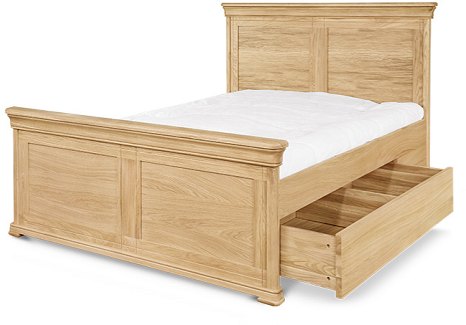 Clemence Richard Clemence Richard Moreno Oak Bed 3 Sizes