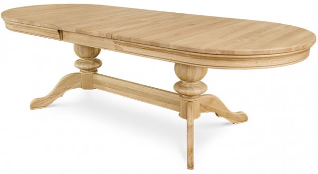 Clemence Richard Clemence Richard Moreno Oak Double Pedestal Table